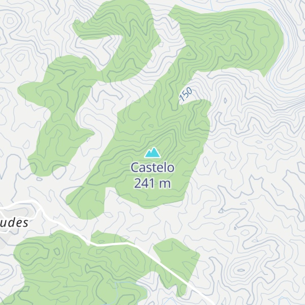 Map of Castelo