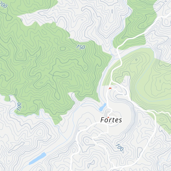 Map of Cerro da Cruz