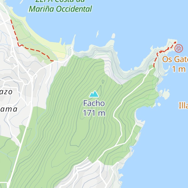Map of Facho