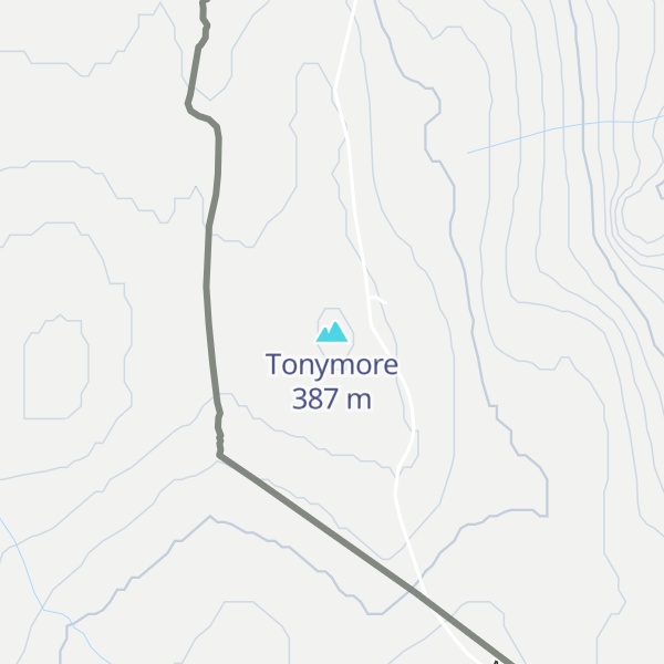 Map of Tonymore