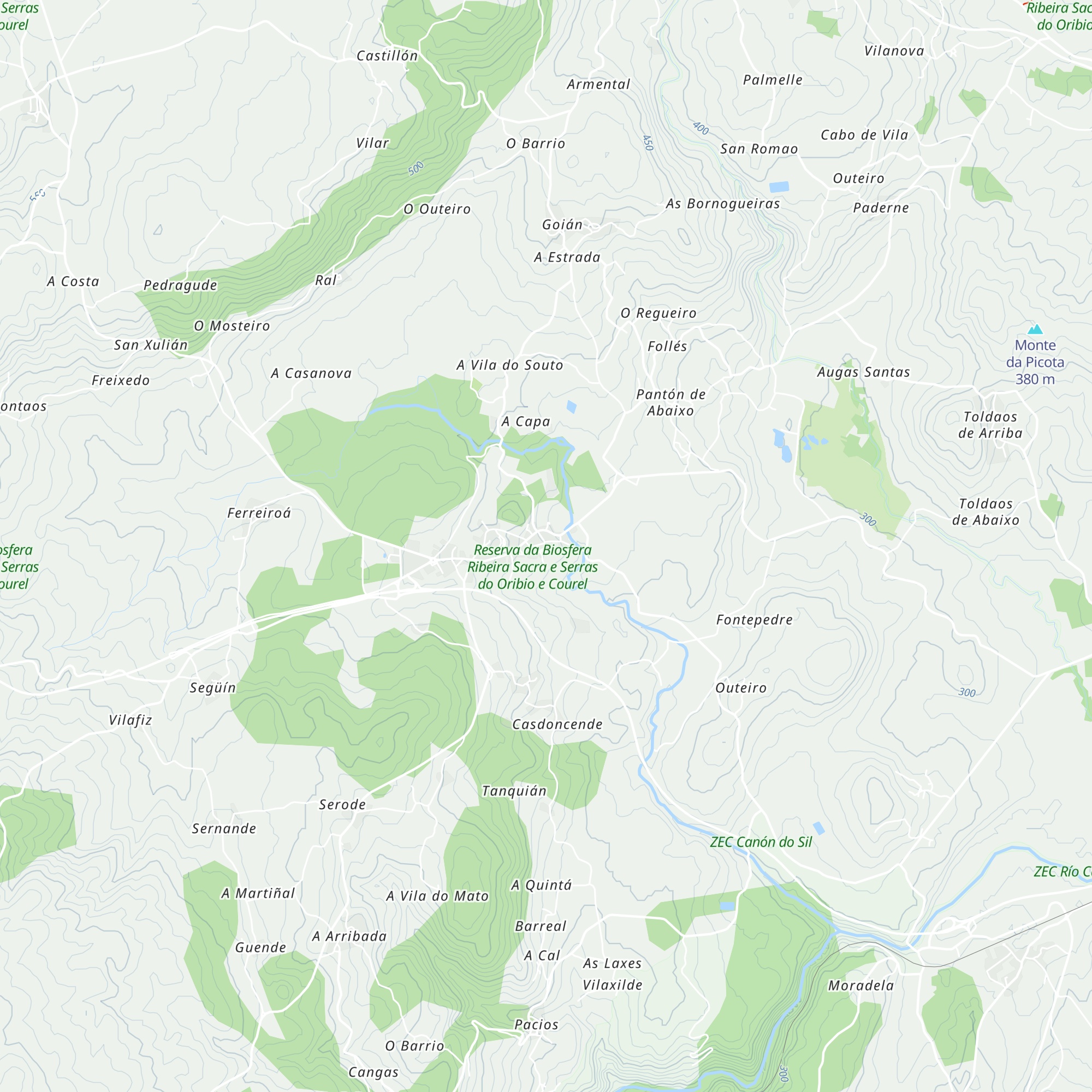 Oficina de Información Turística de Pantón map