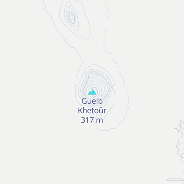 Map of Guelb Khetoûr