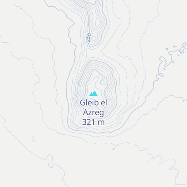 Map of Gleib el Azreg