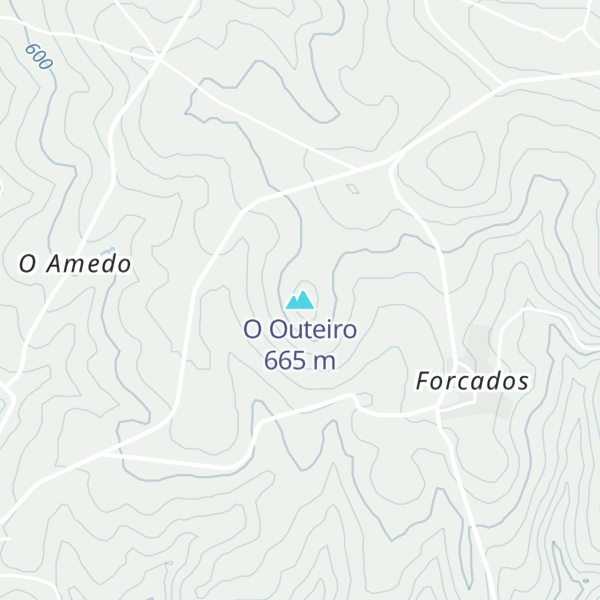 Map of O Outeiro