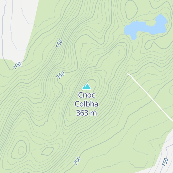 Map of Cnoc Colbha