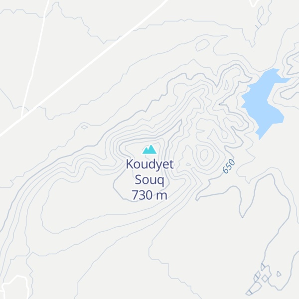 Map of Koudyet Souq