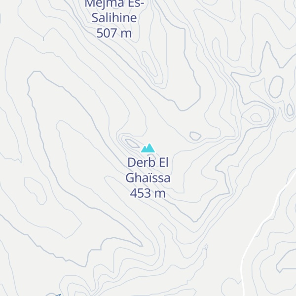 Map of Derb El Ghaïssa