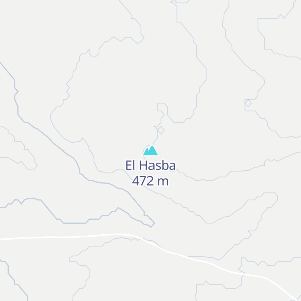Map of El Hasba