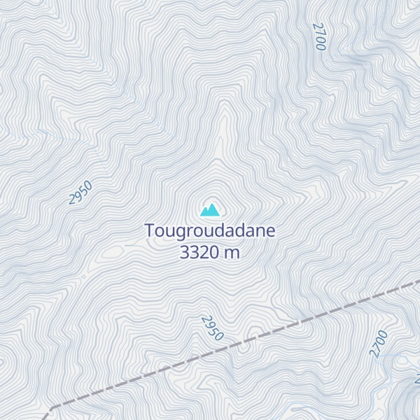 Map of Tougroudadane