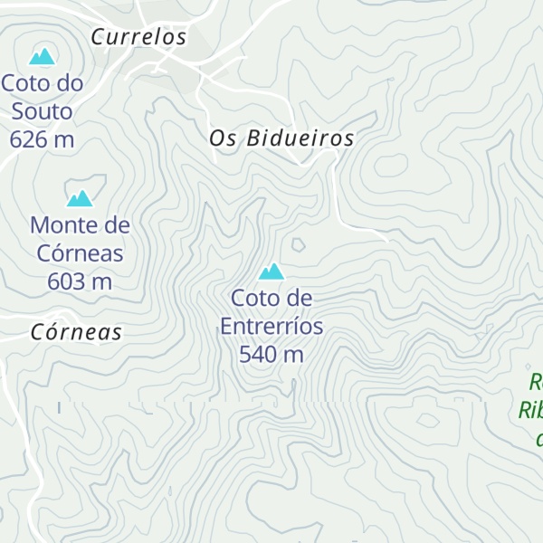 Map of Coto de Entrerríos