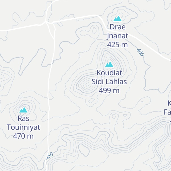 Map of Koudiat Lalla Nagga