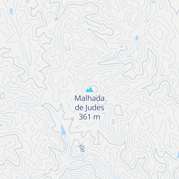 Map of Malhada de Judes