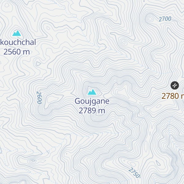 Map of Goujgane