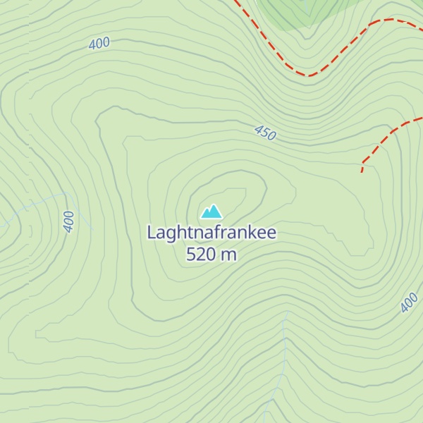Map of Laghtnafrankee