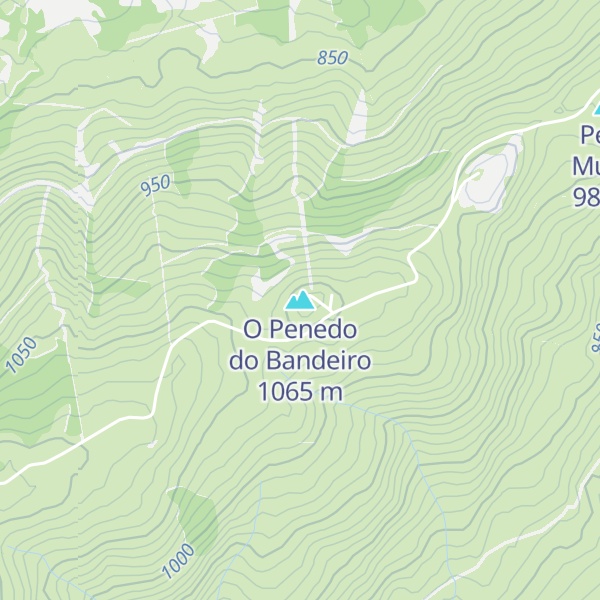 Map of O Penedo do Bandeiro