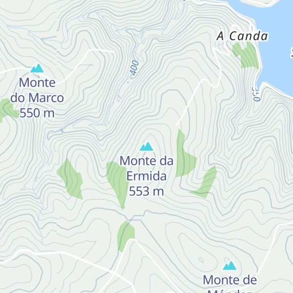 Map of Monte da Ermida