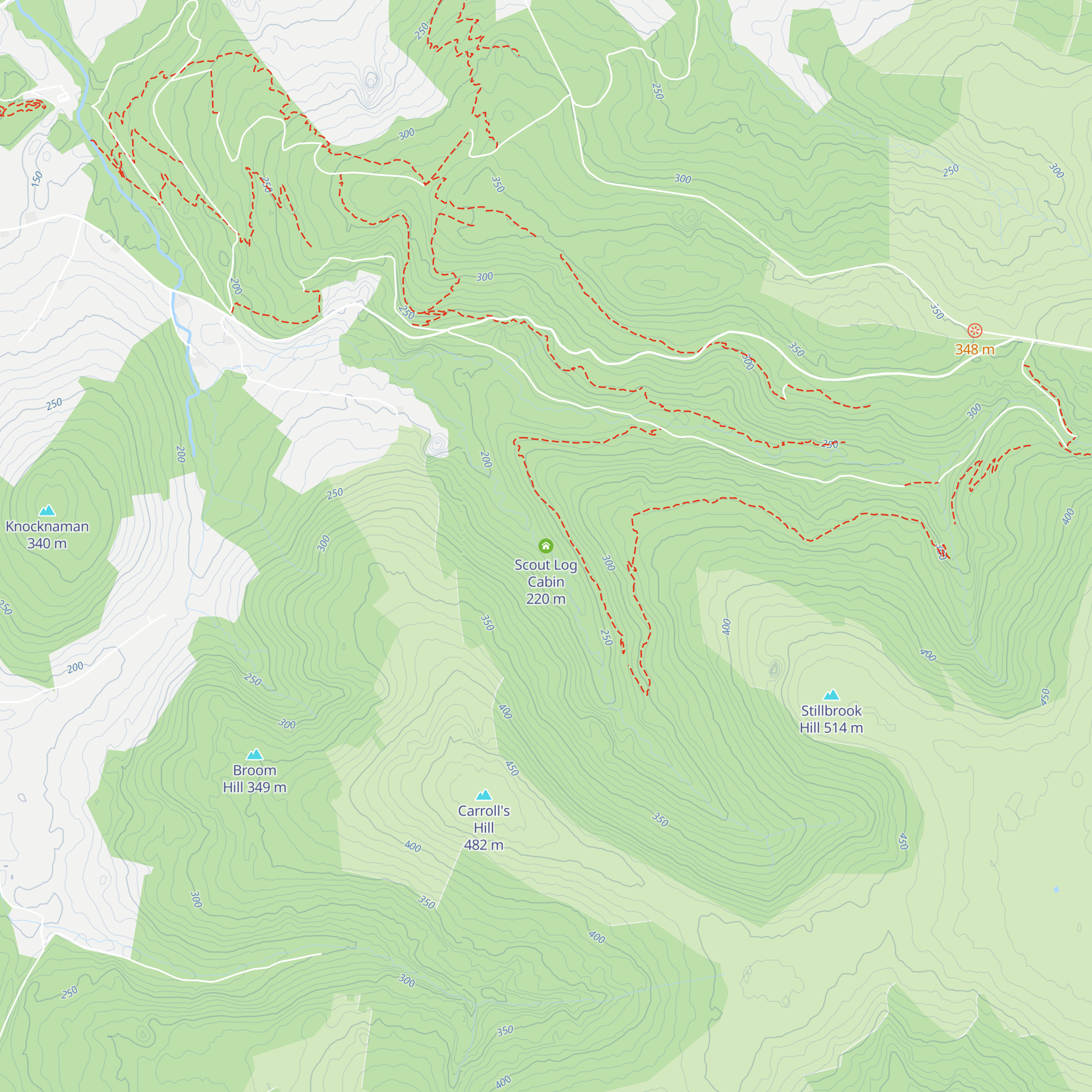 Scout Log Cabin map