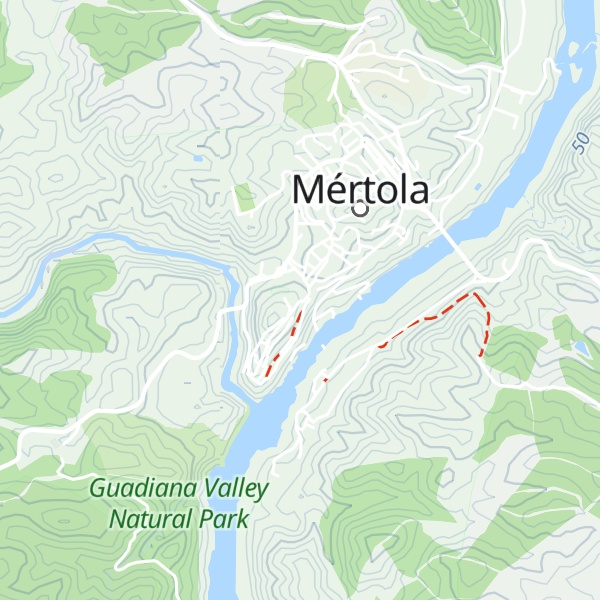 Map of Posto de Informação Turística de Mértola