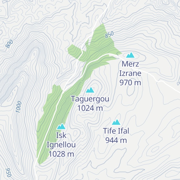 Map of Taguergou