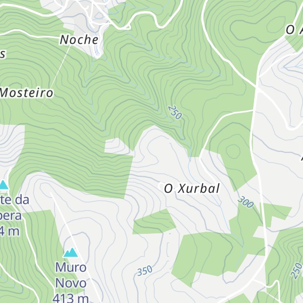 Map of Pena de Mascoto