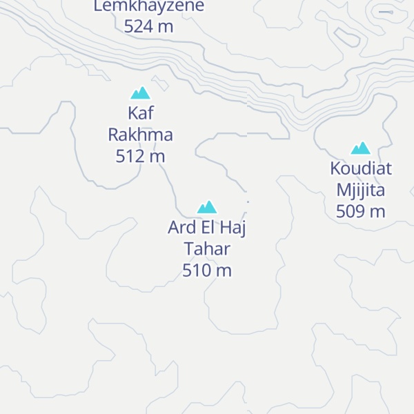 Map of Ard El Haj Tahar
