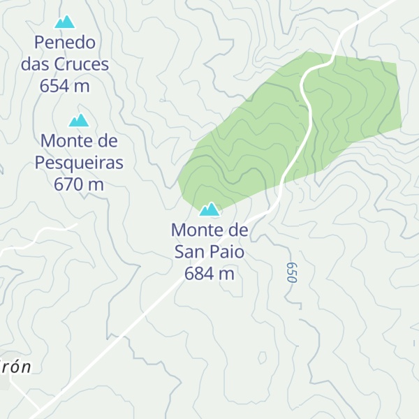 Map of Monte de San Paio