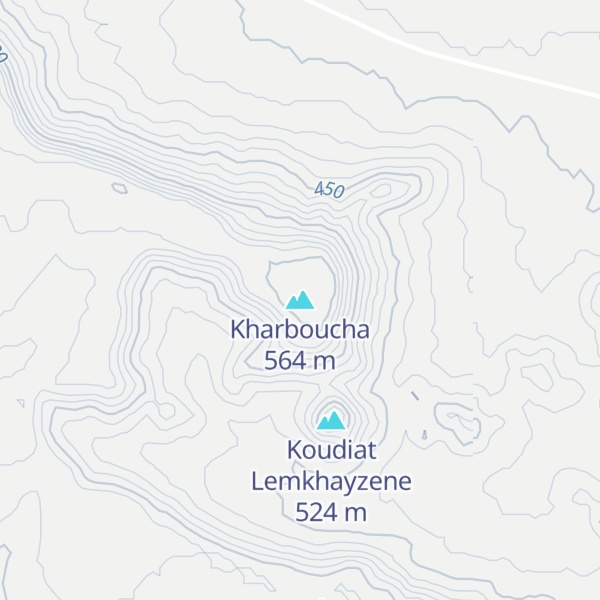 Map of Kharboucha