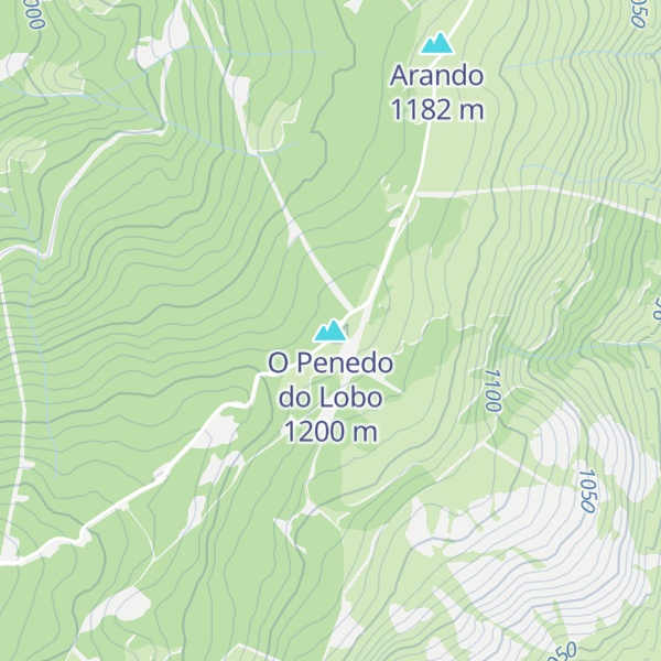 Map of O Penedo do Lobo