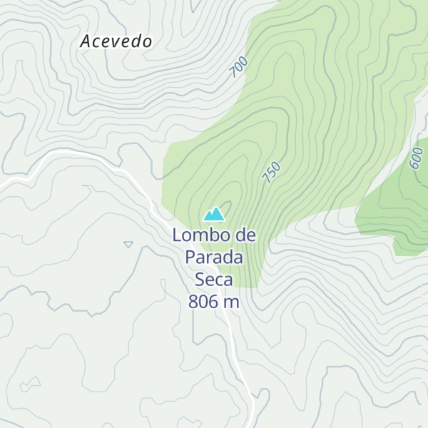 Map of Lombo de Parada Seca