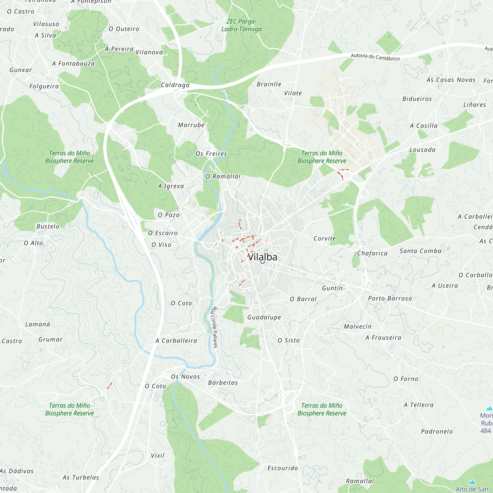 Oficina de Turismo map