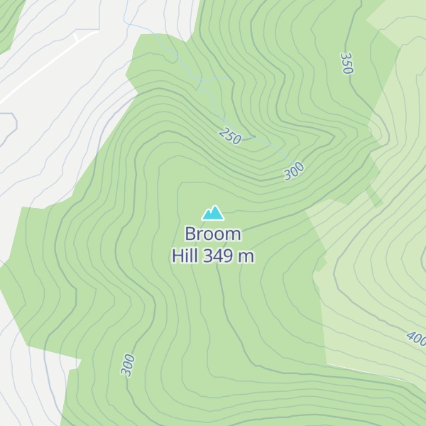 Map of Broom Hill