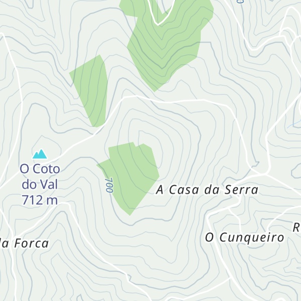 Map of Alto de Castrillón