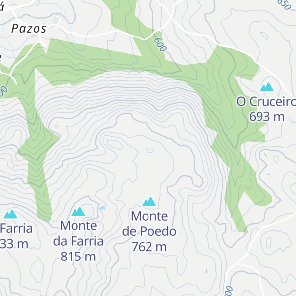 Map of Monte da Cruz de Ambía