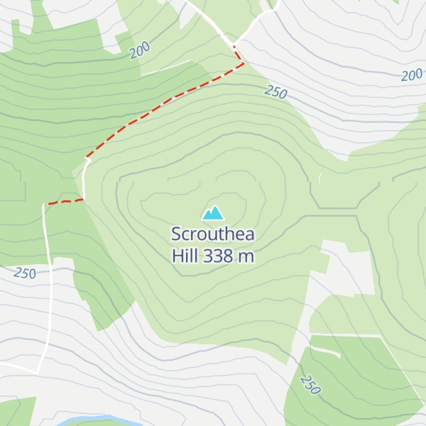 Map of Scrouthea Hill