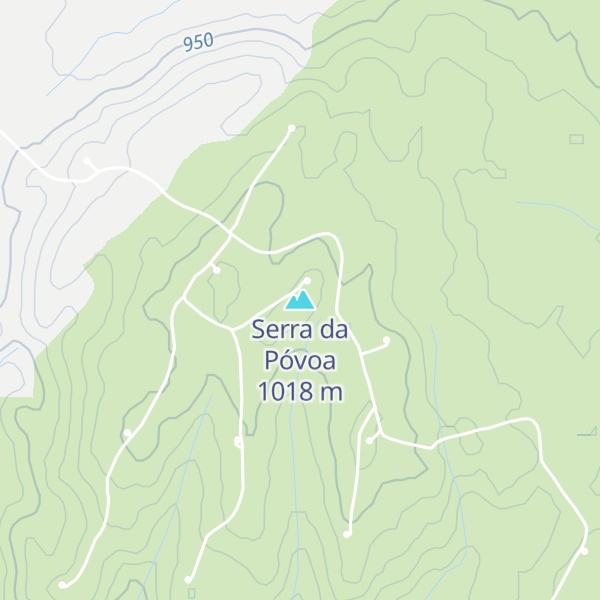 Map of Serra da Póvoa