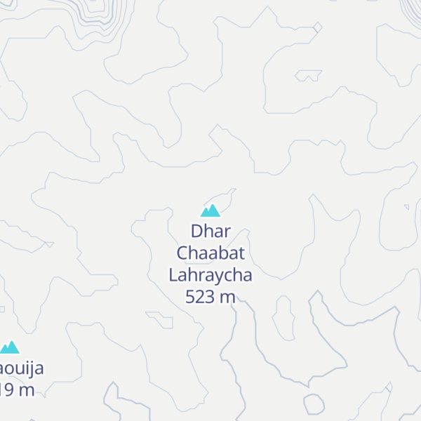 Map of Dhar Chaabat Lahraycha