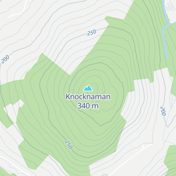 Map of Knocknaman