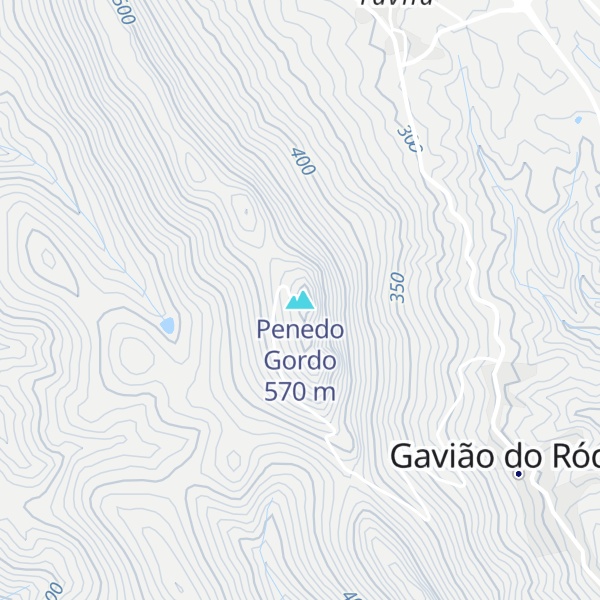 Map of Penedo Gordo