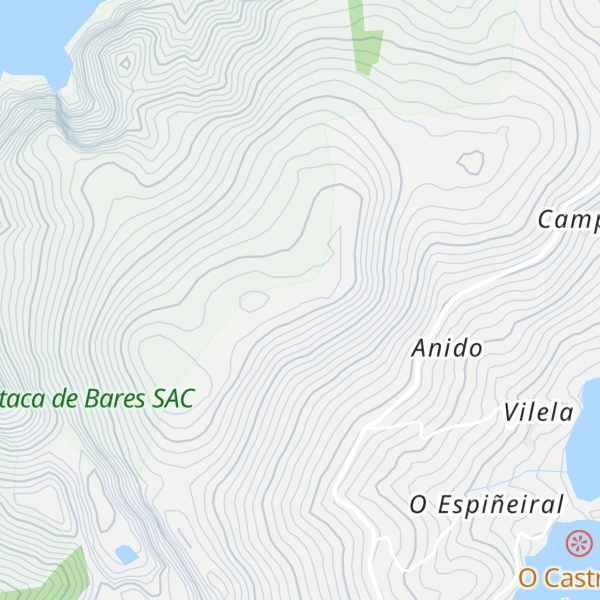Map of O Facho Maeda