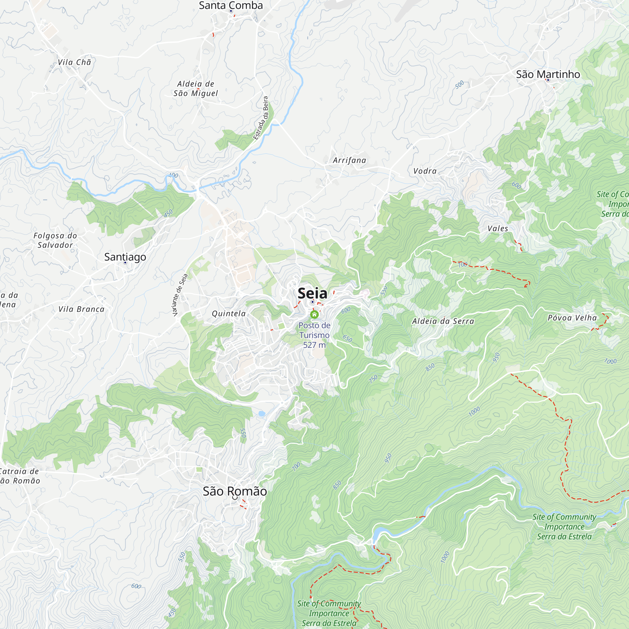 Posto de Turismo map