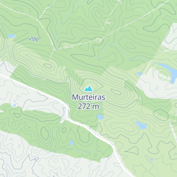 Map of Murteiras