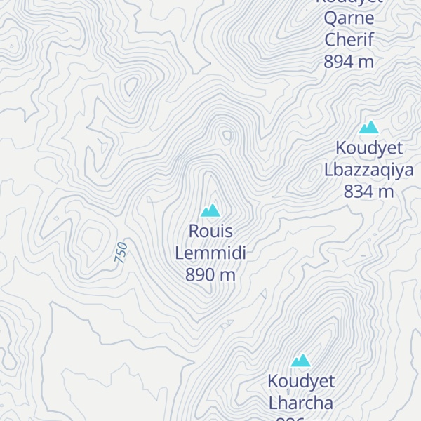 Map of Rouis Lemmidi