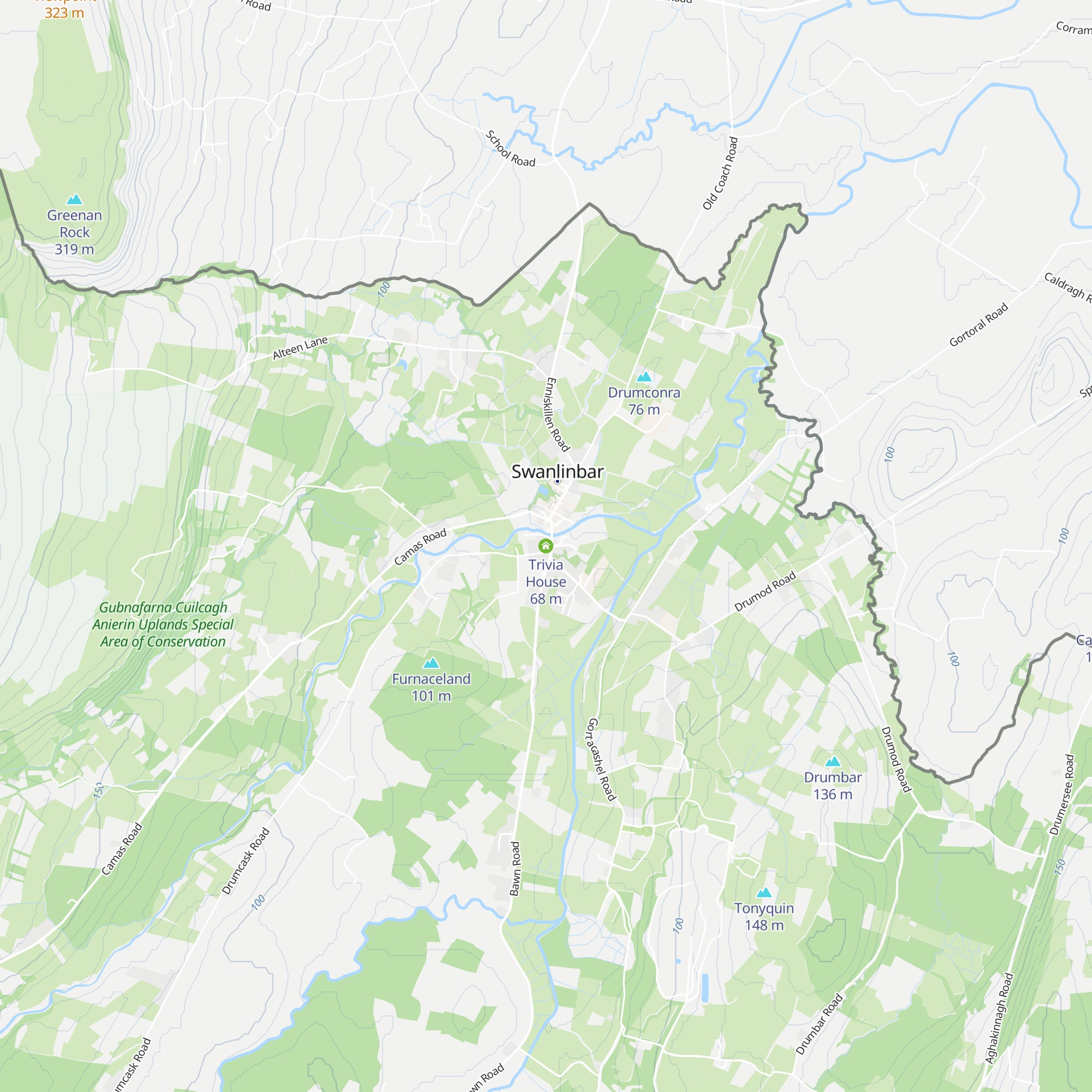 Trivia House map