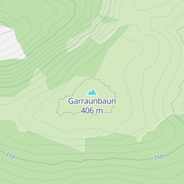 Map of Garraunbaun