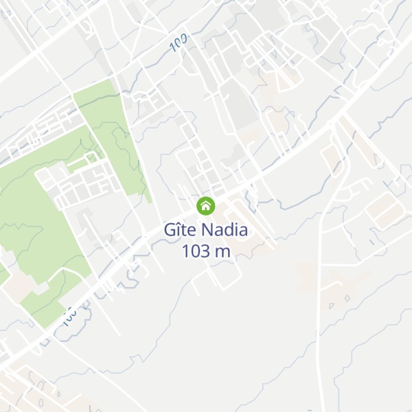 Map of Gîte Nadia