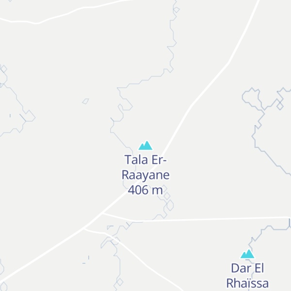 Map of Tala Er-Raayane