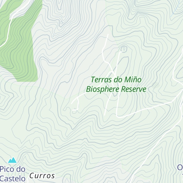 Map of Pena do Foxo