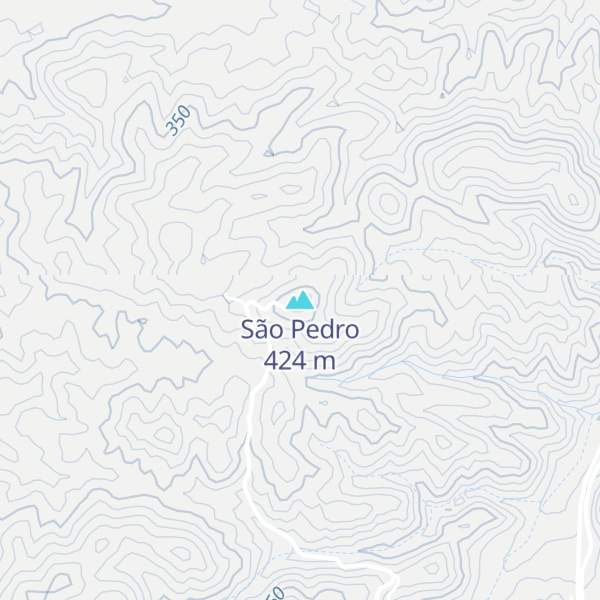 Map of São Pedro