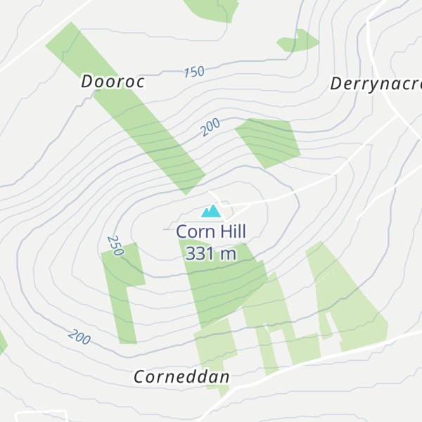 Map of Corn Hill