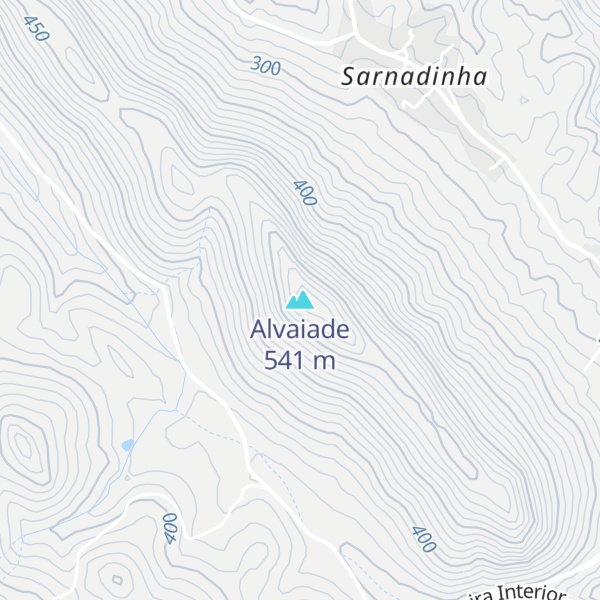 Map of Alvaiade